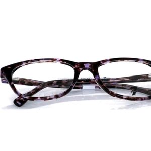 Purple tortoise shell glasses NEW